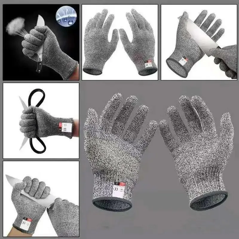 レベル5 HPPE耐切創手袋 キッチン/ガーデニング用耐切創 - Cut Resistant Glove のレビューと価格