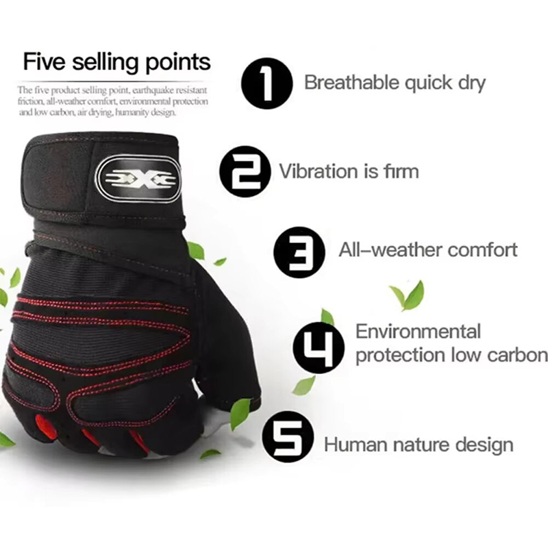 ワークアウトグローブ メンズ レディース ハーフフィンガーグ - Workout Glove Gym のレビューと価格
