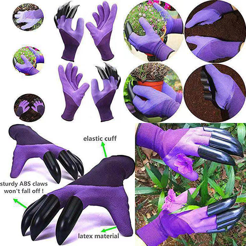 爪付き園芸用手袋 ラテックス製 滑り止め加工 耐切創性保護手 - Cut Resistant Glove のレビューと価格